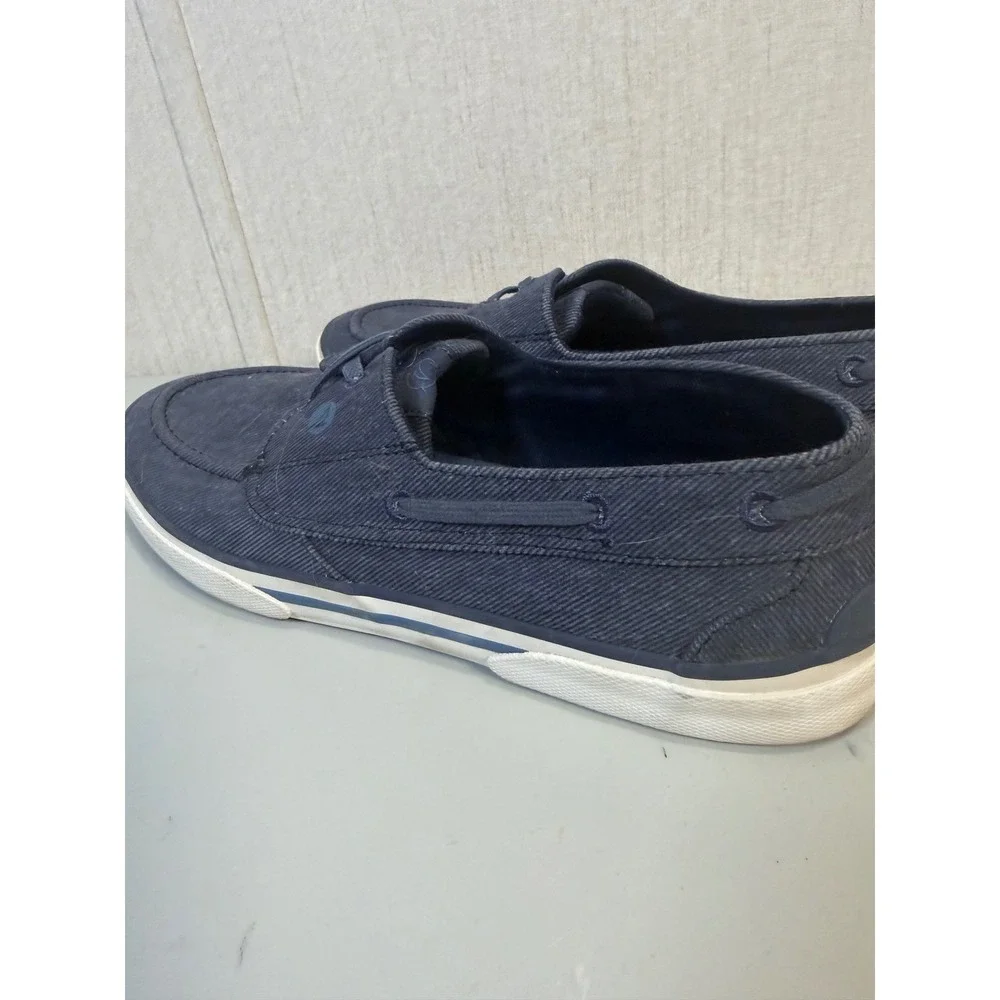 Sperry Womens Seacycled Twill Loafer Casual Shoe - Size 11‎ Navy - STS88787